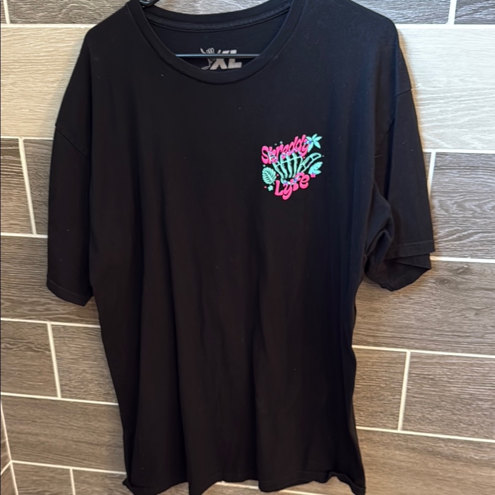 Men’s Shreddy Lyfe Black Shirt XL